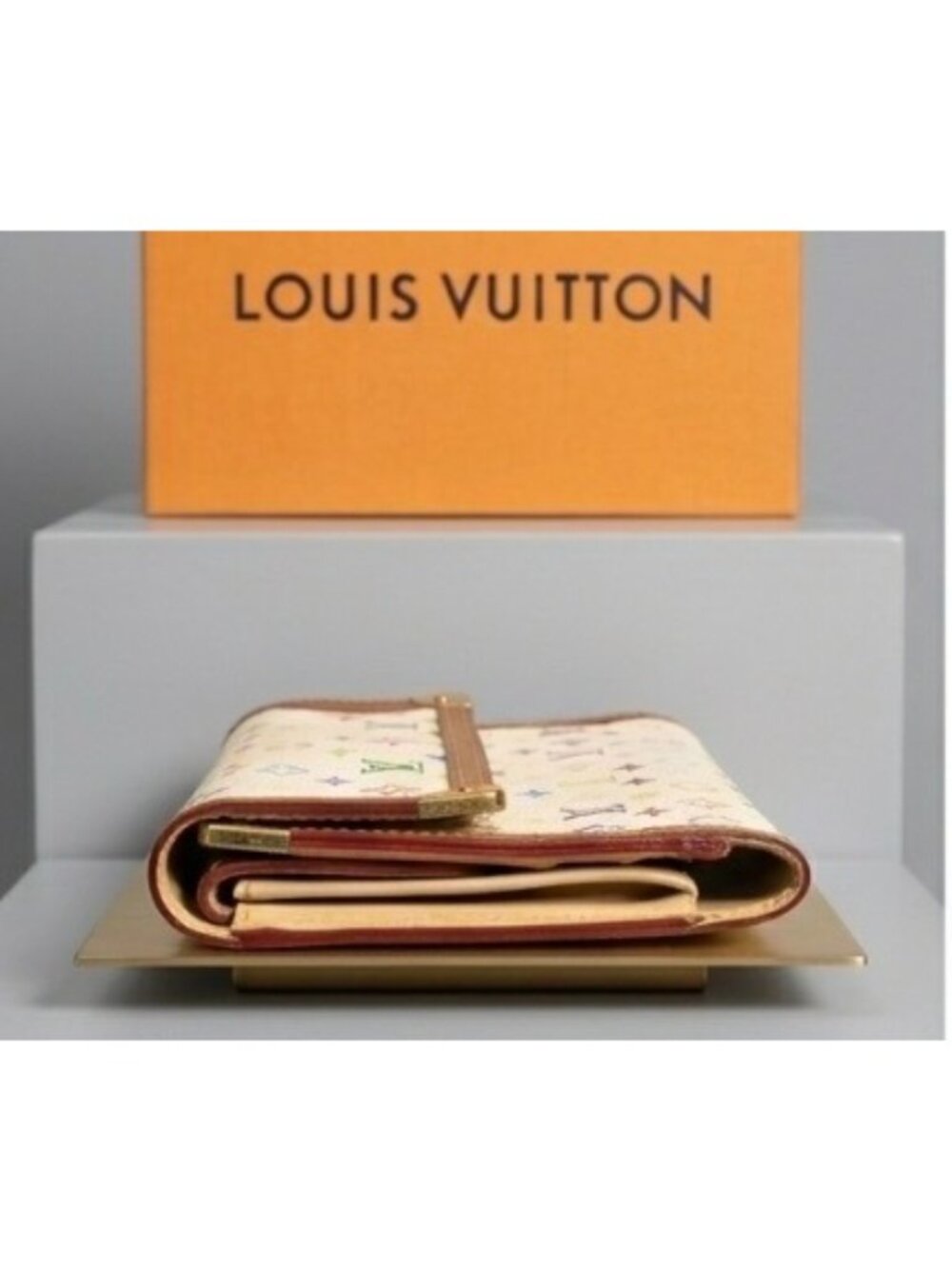 Louis Vuitton X Takashi Murakami White and Multi Color Monogram - Picture 6 of 16